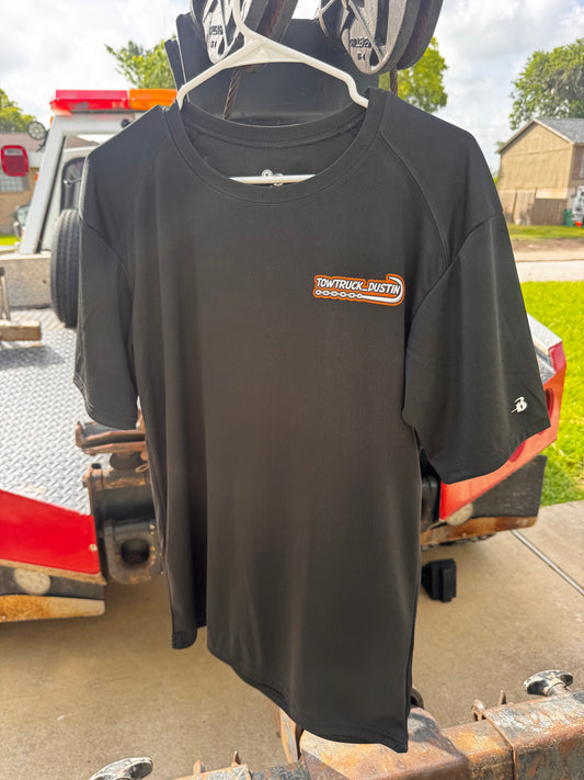 Tow Truck Dustin Badger B-Core T Shirt Black