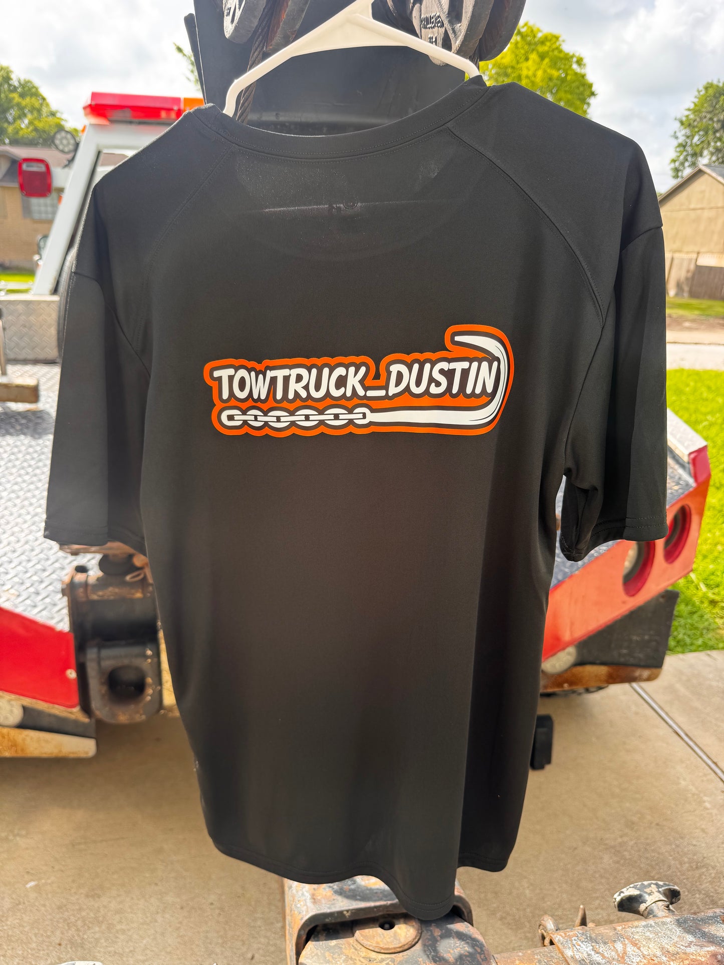Tow Truck Dustin Badger B-Core T Shirt Black