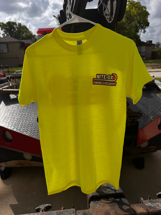 Nite-Ox Gildan Cotton T-Shirt Lime Green